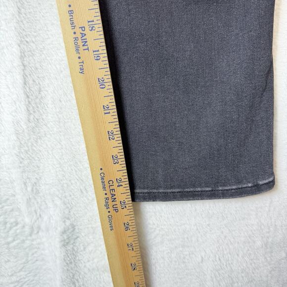 Quince Bella Stretch Wide Leg Jeans Washed Black Women's size 25 - Picture 7 of 7